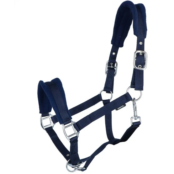 Horka Halfter Fleece Braun 4 Horka Halfter Fleece Braun – Bild 2