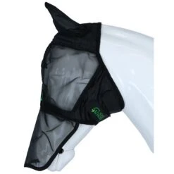 Agradi Horse Fliegenmaske Fine Mesh Mit Ohren Und Nase Schwarz -Geschäft für Reitsportbedarf agradi vliegenmasker met oren zwart 3.14ce32
