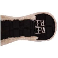 Premiere Dressurgurt Anatomisches Synthetisches Lammfell Schwarz/Schwarz -Geschäft für Reitsportbedarf bieman 144052 b111 02.e53569