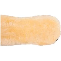 BR Sattelgurtschoner Dressur Sheepskin Schafsfeel Vorgeformt Schwarz/Naturell -Geschäft für Reitsportbedarf br 149006 b111 03.f2e024