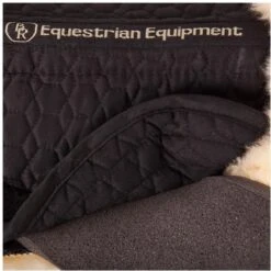 BR Sattelunterlage Mit Herrausnehmbarem Kissen Sheepskin Schwarz/Naturell -Geschäft für Reitsportbedarf br 154005 b111 03.8de151