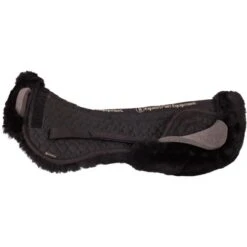 BR Sattelunterlage Mit Herrausnehmbarem Kissen Sheepskin Schwarz/Naturell -Geschäft für Reitsportbedarf br 154005 b123 02.4e4bba