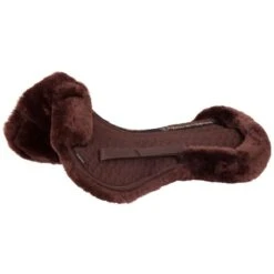 BR Sattelunterlage Mit Herrausnehmbarem Kissen Sheepskin Schwarz/Naturell -Geschäft für Reitsportbedarf br 154005 n027 01.1075d9