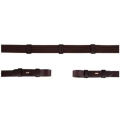 BR Gurtzügel Mit Zaumhaken Schwarz/Silber -Geschäft für Reitsportbedarf br 201007 n038 01.270aee