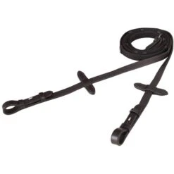 Premiere Zügel 19mm Mit Blindem Verschluß Schwarz Warmblut -Geschäft für Reitsportbedarf br 201106 b001 03.6174e6