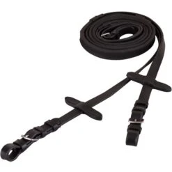 Premiere Zügel Gummi 16mm Mitverschluss Schwarz Warmblut -Geschäft für Reitsportbedarf br 202103 b001 03.e20cd9 1