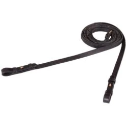 BR Antislip Leder-Dressurzügel 16mm Schwarz/Silber Warmblut -Geschäft für Reitsportbedarf br 203030 b153 03.0d45ba 1