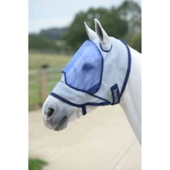 Bucas Buzz-Off Fliegenmaske Delux Blau 11 Bucas Buzz-Off Fliegenmaske Delux Blau -Geschäft für Reitsportbedarf bucas buzz off deluxe fly mask no ears 571 p1286.0e133c