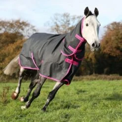 Bucas Freedom Turnout Light Full Neck Denim -Geschäft für Reitsportbedarf bucas freedom turnout full neck charcoal p6145.c080c1