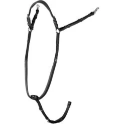 Dyon Martingal Breastplate Schwarz Vollblut