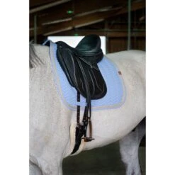 EQUITHÈME Schabracke Softy Dressur Grau -Geschäft für Reitsportbedarf ekkia 204 766 012 3quart1.0161aa