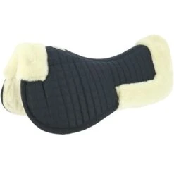 EQUITHÈME Unterleger Teddy Navy/Braun Warmblut -Geschäft für Reitsportbedarf ekkia 206 074 705.de8522 1