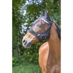 EQUITHÈME Fliegenmaske Anti-UV RipStop Schwarz -Geschäft für Reitsportbedarf ekkia 306 926 203 ambi.cf28a1