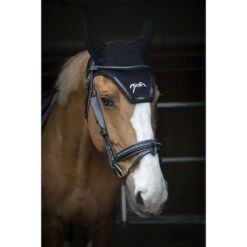 PÉNÉLOPE Pénélope Fliegenhaube Flycotton Schwarz/Weiß -Geschäft für Reitsportbedarf ekkia 306 996 002.39b317