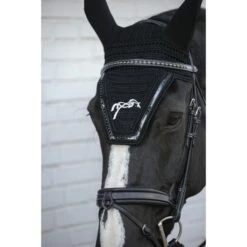 PÉNÉLOPE Pénélope Fliegenhaube Flycotton Schwarz/Weiß -Geschäft für Reitsportbedarf ekkia 306 996 002 det2.e72752