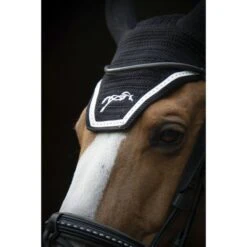 PÉNÉLOPE Pénélope Fliegenhaube Flycotton Schwarz/Weiß -Geschäft für Reitsportbedarf ekkia 306 996 021 det2.686408