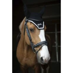 PÉNÉLOPE Pénélope Fliegenhaube Flycotton Schwarz/Weiß -Geschäft für Reitsportbedarf ekkia 306 996 021 det4.ec15ca