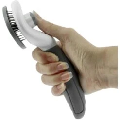 Hippotonic Bürste Zelfreinigend Grau -Geschäft für Reitsportbedarf ekkia 700 055 011 det2.6c82ee