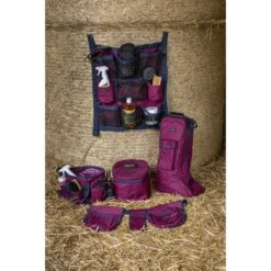 EQUITHÈME Grooming Leine Schwarz/Blau 75x25cm -Geschäft für Reitsportbedarf ekkia z01766 700 041 033 ambi.76daff 1