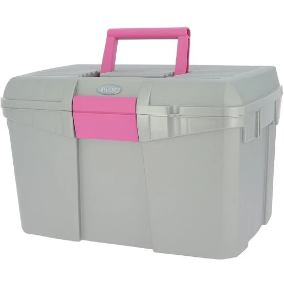 Hippotonic Putzkoffer Himbeere/Grau 40x27,5x24,5cm 4 Hippotonic Putzkoffer Himbeere/Grau 40x27,5x24,5cm – Bild 2