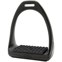 Compositi Steigbügel Reflex Schwarz/Schwarz Erwachsene