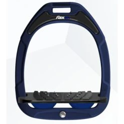 Flex-On Steigbügel Green Composite Inclined Ultra Grip Navy/Grau -Geschäft für Reitsportbedarf flex gc bn iug black bluen navy.7e26ed 5