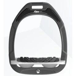 Flex-On Steigbügel Green Composite Inclined Ultra Grip Schwarz/Schwarz/Rosa -Geschäft für Reitsportbedarf flex gc dg iug grey grey.a93522 3
