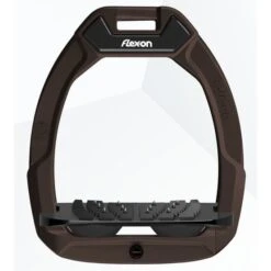 Flex-On Sicherheitsbügel Safe-On Inclined Ultra Grip Schwarz/Schwarz/Braun -Geschäft für Reitsportbedarf flex so brown iug black black.44cf8a