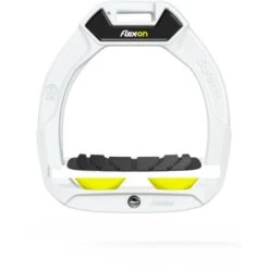 Flex-On Sicherheitsbügel Safe-On Junior Inclined Grip Rot/Weiß/Gelb -Geschäft für Reitsportbedarf flex soj wht wht yellow.023b7f