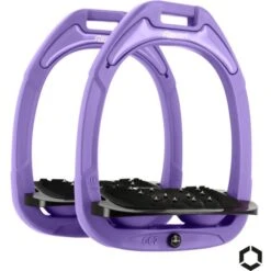Flex-On Steigbügel Green Composite Inclined Ultra Grip Milkshake -Geschäft für Reitsportbedarf flexon green composite lila limited.3c04f2 6