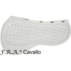 F.R.A. Cavallo Horse & Rider Pad TSP209 Vielseitigkeit Weiß One Size