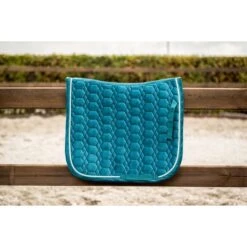 HB Showtime Schabracke Velvet Dressur Turkish Blue Warmblut -Geschäft für Reitsportbedarf hb 651 smaragd green.d93e16 1