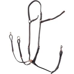 Harry's Horse Brustgeschirr Rosegold Schwarz -Geschäft für Reitsportbedarf hh 28300072 bruin.84a35b