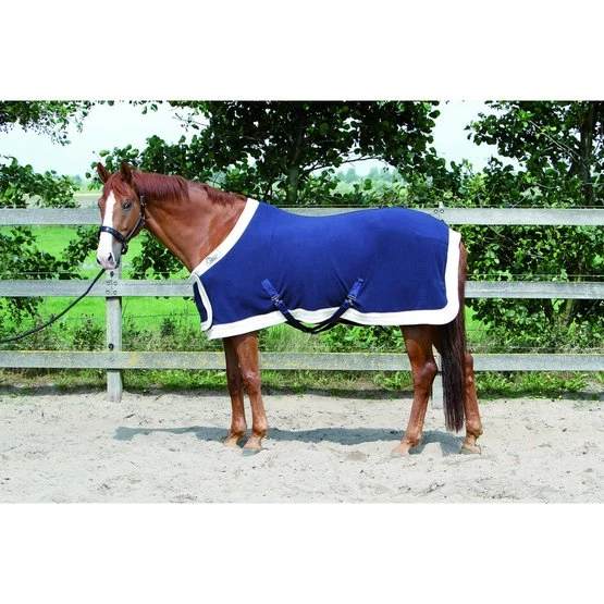 Harry's Horse Fleecedecke Prunkmodell Brustlatz Navy 10 Harry's Horse Fleecedecke Prunkmodell Brustlatz Navy – Bild 8