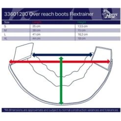 Harry's Horse Hufglocken Flextrainer Navy -Geschäft für Reitsportbedarf hh harryshorse springschoenen flextrainer maattabel.43c56a