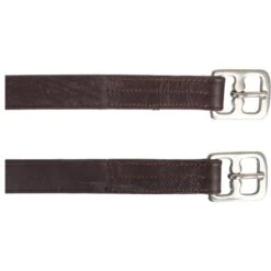 Horka Steigbügelriemen Leder Schwarz/Silber -Geschäft für Reitsportbedarf horka 180060 0000 0234 1.d83991 1