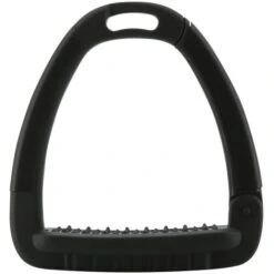 Horsena Sicherheits Steigbügel Schwarz 12cm