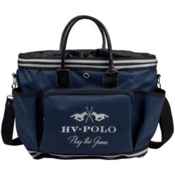 HV Polo Putztasche Jonie Graphite One Size -Geschäft für Reitsportbedarf hv groomingbag jonie navy 1 maat 2.8becab 1