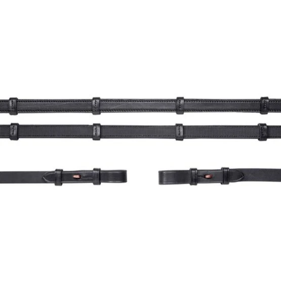 Schockemöhle Zügel Gummi Mit Stops Rose/Gold Warmblut 3 Schockemöhle Zügel Gummi Mit Stops Rose/Gold Warmblut