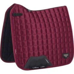 LeMieux Schabracke Loire Classic Satin Sq DR Navy L (Full) -Geschäft für Reitsportbedarf jrs lm loiredressage mulberry hr.2c2acd