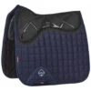 LeMieux Schabracke X-Grip Twin Square Dressur Navy L (Full) -Geschäft für Reitsportbedarf jrs navy xgrip twin dressage lr.430218