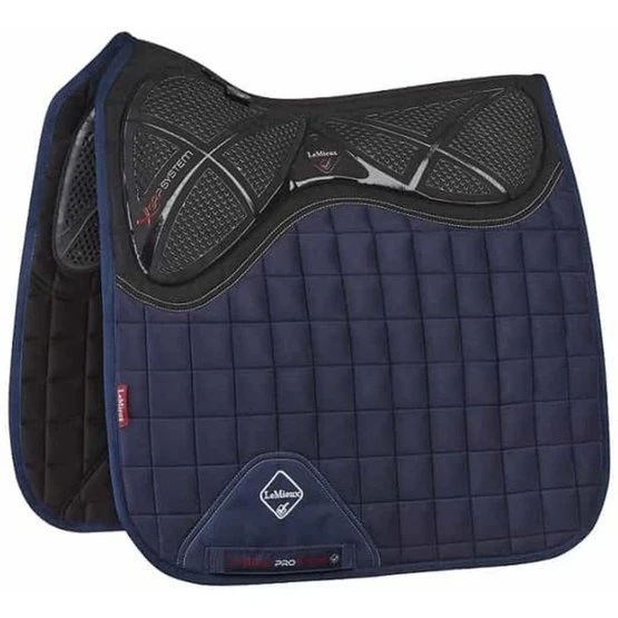 LeMieux Schabracke X-Grip Twin Square Dressur Navy L (Full) 3 LeMieux Schabracke X-Grip Twin Square Dressur Navy L (Full)