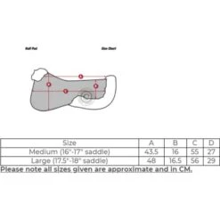 LeMieux Sattelunterleger ProLambs Pro-Sorb Schwarz/naturell -Geschäft für Reitsportbedarf jrs pro sorb lambswool half pad system maat.82160c