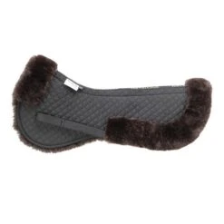 Kavalkade Sattelunterlage Mit Lammfell Braun M