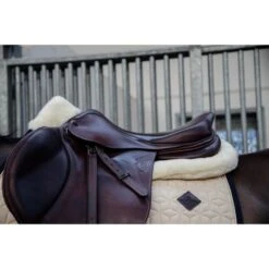 Kentucky Horsewear Kentucky Sattelunterl Impact Equalizer Schaffell Schwrz 10mm -Geschäft für Reitsportbedarf kentucky 42587 01 10.04469a