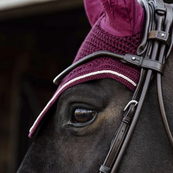 Kentucky Horsewear Kentucky Ohrnetz Wellington Velvet Violett Warmblut 10 Kentucky Horsewear Kentucky Ohrnetz Wellington Velvet Violett Warmblut – Bild 8