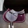 Kentucky Horsewear Kentucky Schabracke Velvet Springen Bordeaux Warmblut