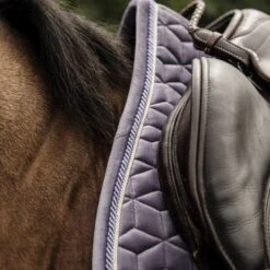 Kentucky Horsewear Kentucky Schabracke Samt Springen Dunkelgrün -Geschäft für Reitsportbedarf kentucky zadeldekje velvet springen purple 1.05ab50