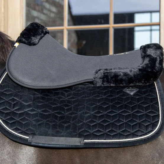Kentucky Horsewear Kentucky Sattelunterleger Halfpad Anatomic Absorb Nat/Schwarz 9 Kentucky Horsewear Kentucky Sattelunterleger Halfpad Anatomic Absorb Nat/Schwarz – Bild 7