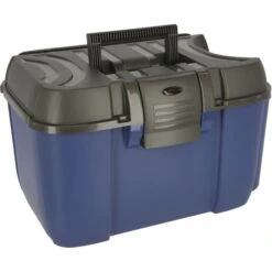 Kerbl Grooming Box Jumbo Abnehmbarer Einsatz Blau/Schwarz -Geschäft für Reitsportbedarf kerbl 3220553tif.07704c